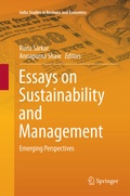 Cover: Essays on Sustainability and Management - Springer