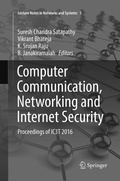 Cover: Computer Communication, Networking and Internet Security - Springer