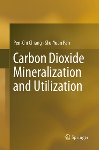 Enlarge image Cover: Carbon Dioxide Mineralization and Utilization - Springer