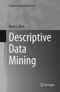 Enlarge image Cover: Descriptive Data Mining - Springer