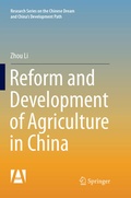 Cover: Reform and Development of Agriculture in China - Springer
