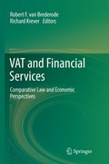 Cover: VAT and Financial Services - Springer