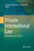 Abbildung von: Private International Law - Springer