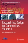 Cover: Research into Design for Communities, Volume 1 - Springer