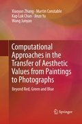 Cover: Computational Approaches in the Transfer of Aesthetic Values from Paintings to Photographs - Springer
