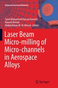 Cover: Laser Beam Micro-milling of Micro-channels in Aerospace Alloys - Springer