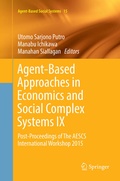 Cover: Agent-Based Approaches in Economics and Social Complex Systems IX - Springer
