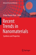 Cover: Recent Trends in Nanomaterials - Springer