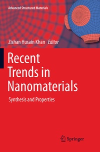 Enlarge image Cover: Recent Trends in Nanomaterials - Springer