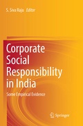 Cover: Corporate Social Responsibility in India - Springer