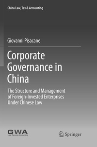 Abbildung von: Corporate Governance in China - Springer