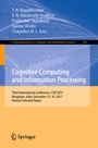 Cover: Cognitive Computing and Information Processing - Springer