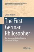 Cover: The First German Philosopher - Springer