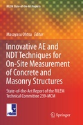 Cover: Innovative AE and NDT Techniques for On-Site Measurement of Concrete and Masonry Structures - Springer