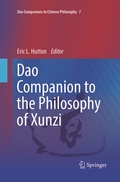 Cover: Dao Companion to the Philosophy of Xunzi - Springer