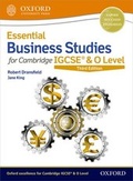 Cover: Essential Business Studies for Cambridge IGCSE (R) & O Level - Oxford University Press