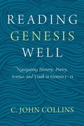 Cover: Reading Genesis Well - Zondervan Academic