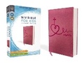 Cover: NIV, Bible for Kids, Leathersoft, Pink, Red Letter, Comfort Print - Zonderkidz