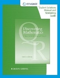 Cover: Student Solutions Manual with Notetaking Guide for Aufmann's Discovering Mathematics: A Quantitative Reasoning Approach - CENGAGE Learning Custom Publishing