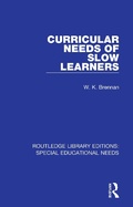 Cover: Curricular Needs of Slow Learners - Routledge