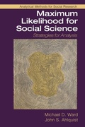 Cover: Maximum Likelihood for Social Science - Cambridge University Press