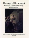 Cover: The Age of Rembrandt - Pennsylvania State University Dept of Art History