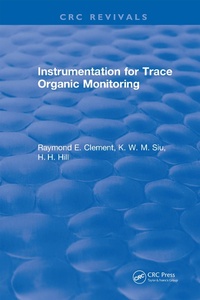 Abbildung von: Instrumentation for Trace Organic Monitoring - CRC Press