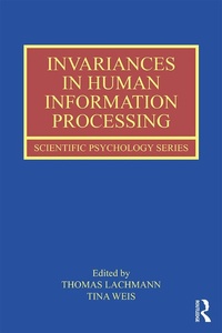 Abbildung von: Invariances in Human Information Processing - Routledge