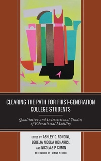 Enlarge image Cover: Clearing the Path for First-Generation College Students - Lexington Books