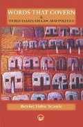 Cover: Words that Govern and Other Essays in Law and Politics - Red Sea Press,U.S.