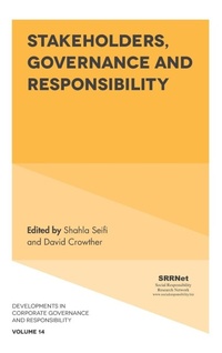 Enlarge image Cover: Stakeholders, Governance and Responsibility - Emerald Publishing Limited