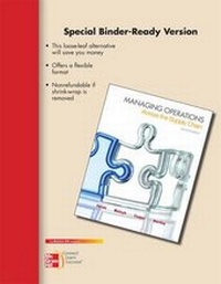 Abbildung von: Managing Operations Across the Supply Chain - Irwin/McGraw-Hill