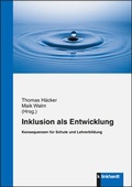 Cover: Inklusion als Entwicklung - Verlag Julius Klinkhardt