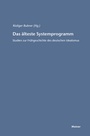 Cover: Das älteste Systemprogramm - Meiner
