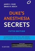Cover: Duke's Anesthesia Secrets,5e - Elsevier