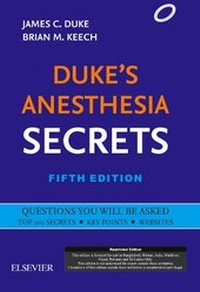 Enlarge image Cover: Duke's Anesthesia Secrets,5e - Elsevier