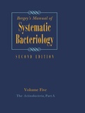 Cover: Bergey's Manual of Systematic Bacteriology - Springer