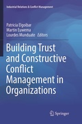 Cover: Building Trust and Constructive Conflict Management in Organizations - Springer