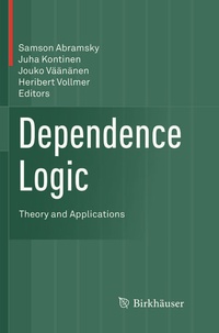 Enlarge image Cover: Dependence Logic - Birkhäuser