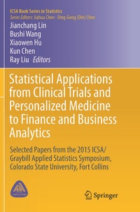 Enlarge image Cover: Statistical Applications from Clinical Trials and Personalized Medicine to Finance and Business Analytics - Springer