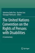 Cover: The United Nations Convention on the Rights of Persons with Disabilities - Springer