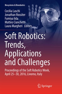 Enlarge image Cover: Soft Robotics: Trends, Applications and Challenges - Springer