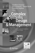 Cover: Complex Systems Design & Management - Springer