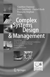 Enlarge image Cover: Complex Systems Design & Management - Springer