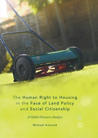 Bild: The Human Right to Housing in the Face of Land Policy and Social Citizenship - Palgrave Macmillan