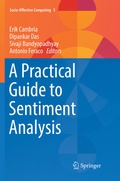 Cover: A Practical Guide to Sentiment Analysis - Springer
