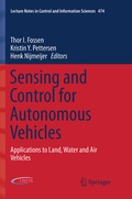 Cover: Sensing and Control for Autonomous Vehicles - Springer