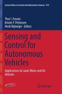 Enlarge image Cover: Sensing and Control for Autonomous Vehicles - Springer