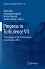 Cover: Progress in Turbulence VII - Springer