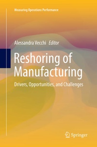 Enlarge image Cover: Reshoring of Manufacturing - Springer